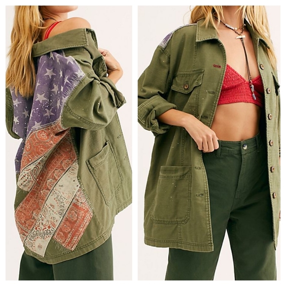 Fp Spruce Military Shirt Jacket 
